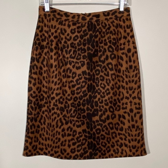 Leopard print midi pencil skirt - Picture 1 of 4